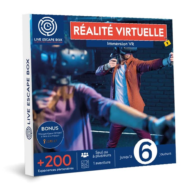 cadeau box realité virtuelle