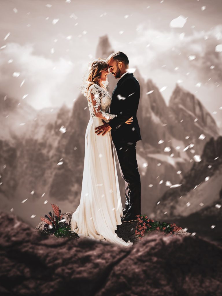 idées mariage en hiver