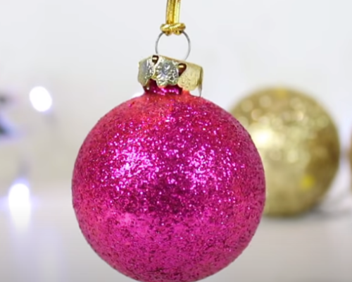 boule noel diy