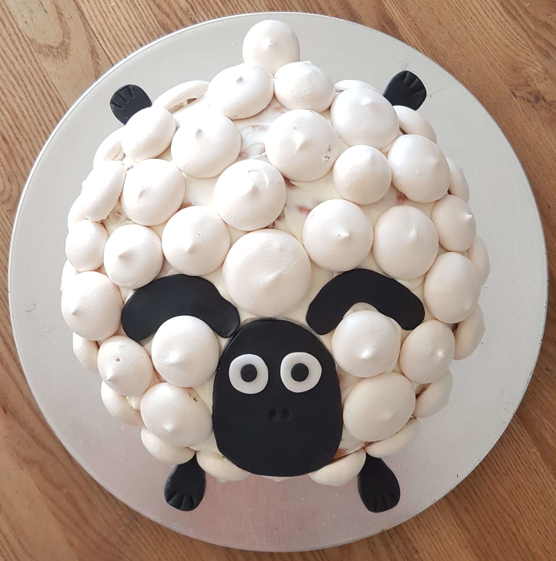 gateau forme mouton