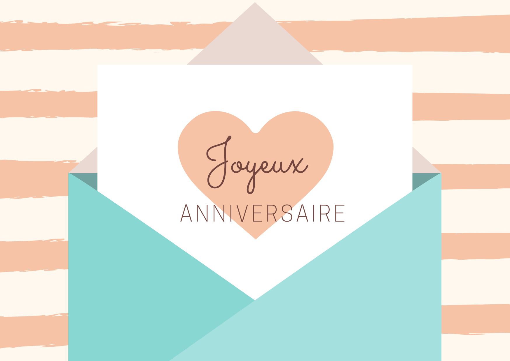 14 cartes d'anniversaire gratuites pour une femme