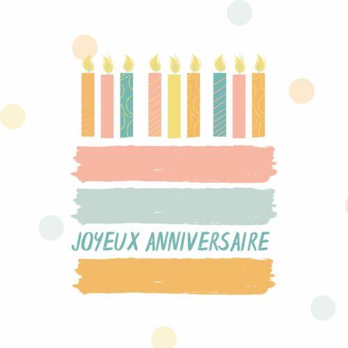 20 cartes d'anniversaire gratuites pour une femme (A télécharger)