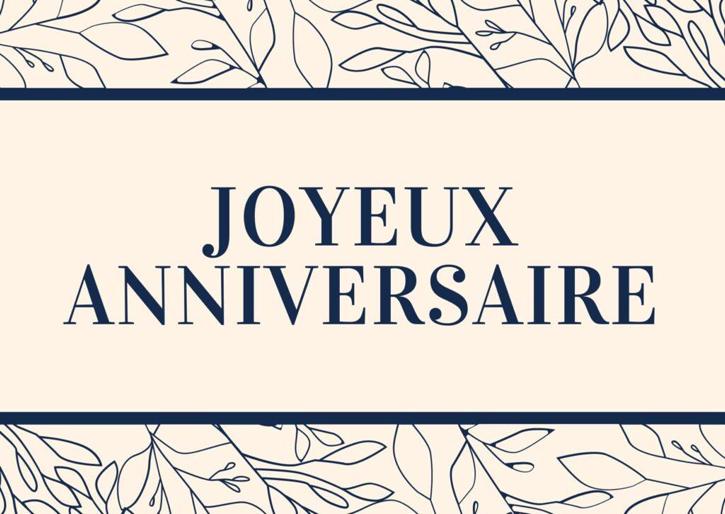 carte joyeux anniversaire fille