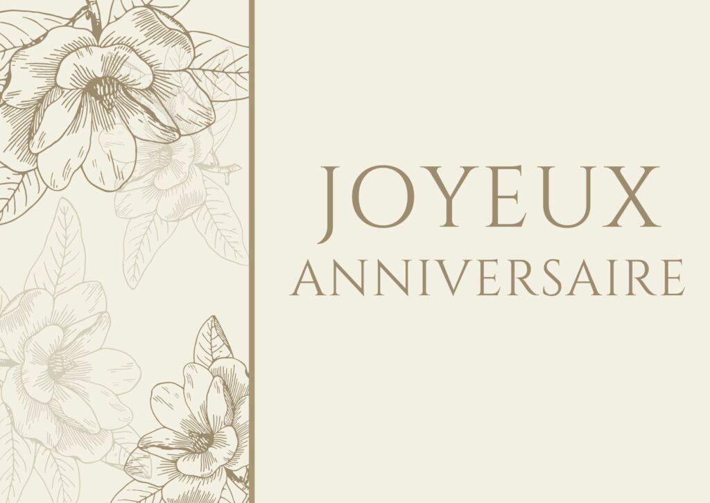 carte à envoyer par email joyeux anniversaire femme