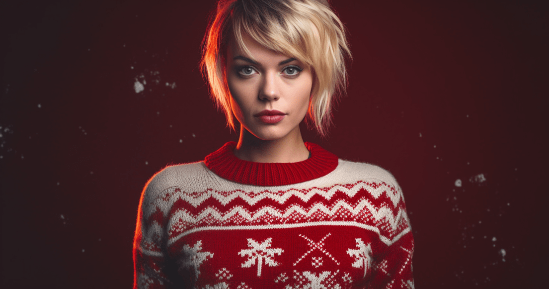 pull de Noël femme