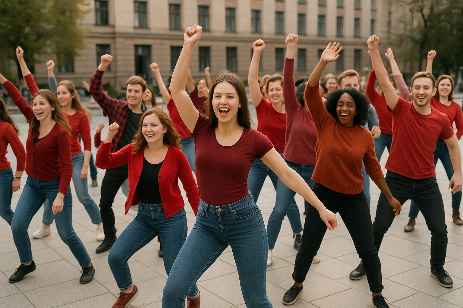 organisation flash mob