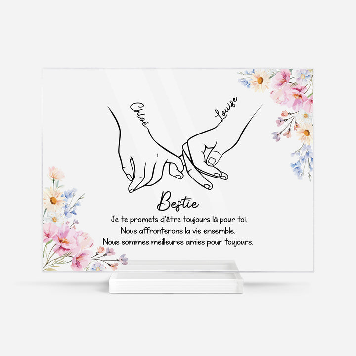 Plaque en acrylique personnalisée